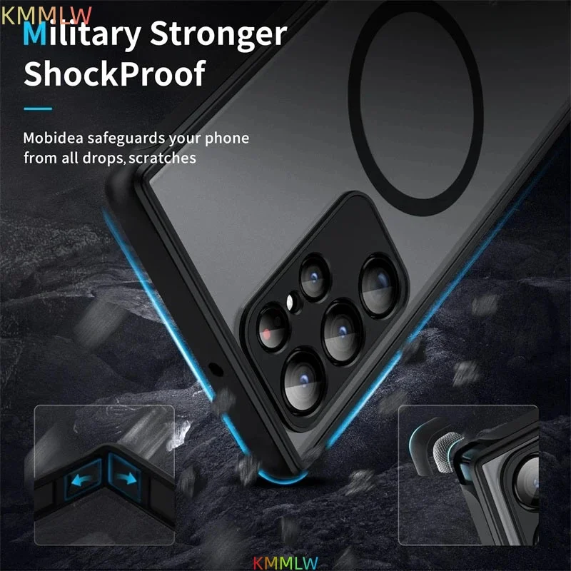 Matte Magnetic Translucent Phone Case