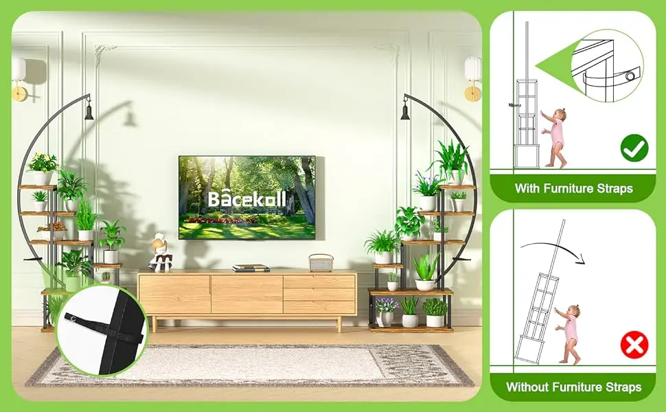 INDOOR PLANT SHELF