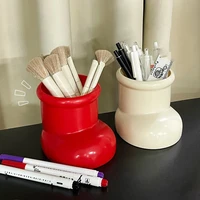 Desktop Pen Holder Office Desktop Pencil Organizer Cosmetic Brush Sundries Storage Box Stationery Storage Box 1