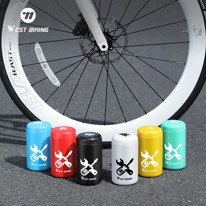 WEST BIKING Bicycle Water Bottle Cages Road Bike Bottle Holder Bicycle Repair Tool Capsule Box Bike Kettle Frame Equipment bicycle water bottle cage bicycle bottle holder water bottle holder