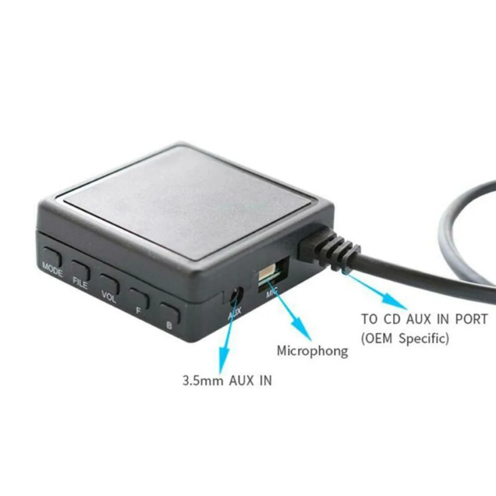 

USB-интерфейс модуль версии 5,0 для оригинального кабеля AUX для громкой связи