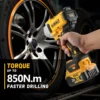 DEWALT DCF900 Impact Wrench 1/2" Inch High 20V Torque With Hog Ring Anvil  Brushless Cordless Wrench Dewalt Power Tools 6