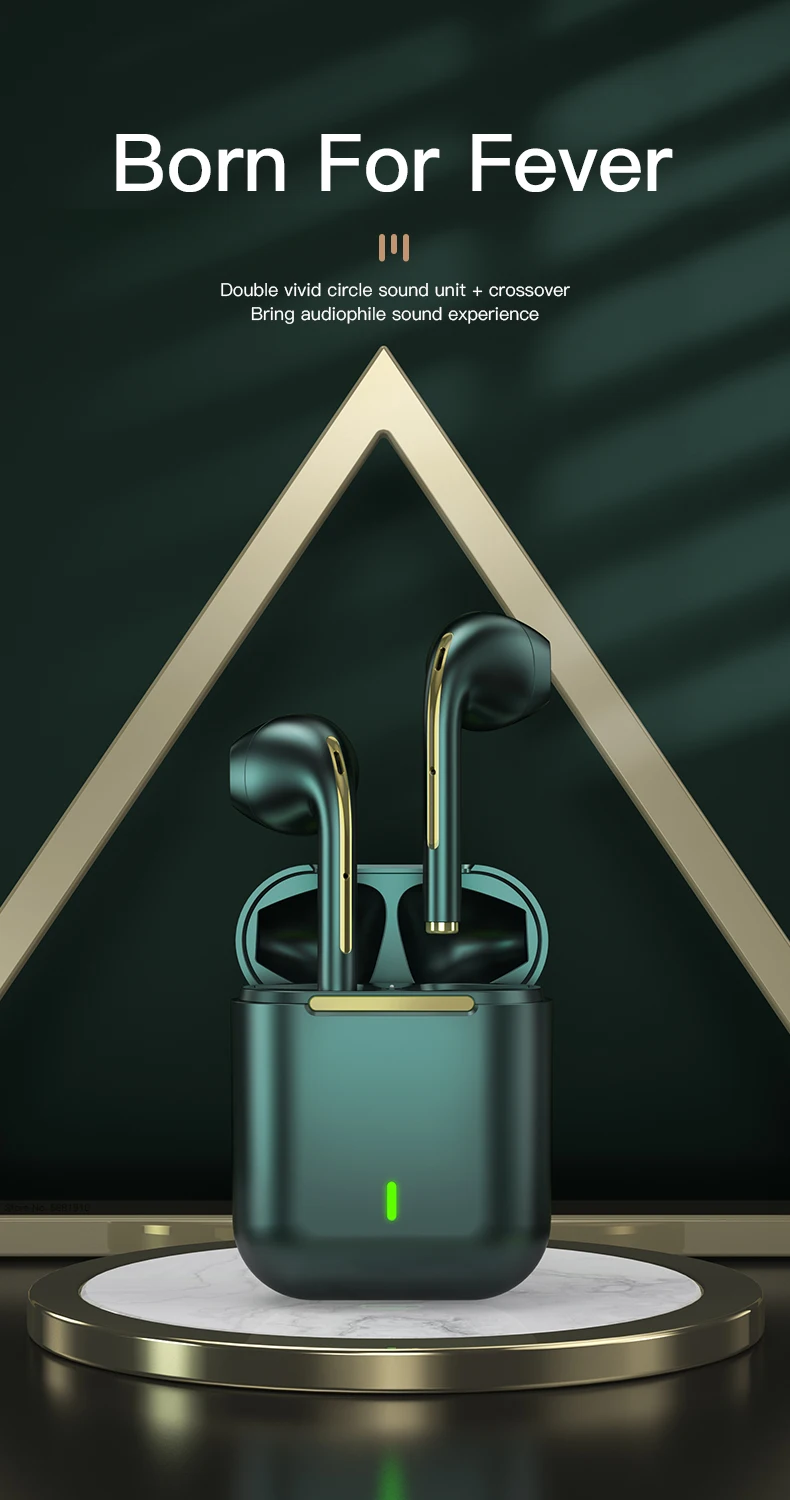 

TwsJ18 Original Wireless Earbuds Y80 Bluetooth Sports Stereo Music In-Ear Waterproof Headphones for Xiaomi Samsung Huawei Iphone