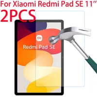 2PCS Tempered Glass For Xiaomi Redmi Pad SE 11 inches 2023 Screen Protector Tablet Protective Film For Redmi Pad SE 11'' 1