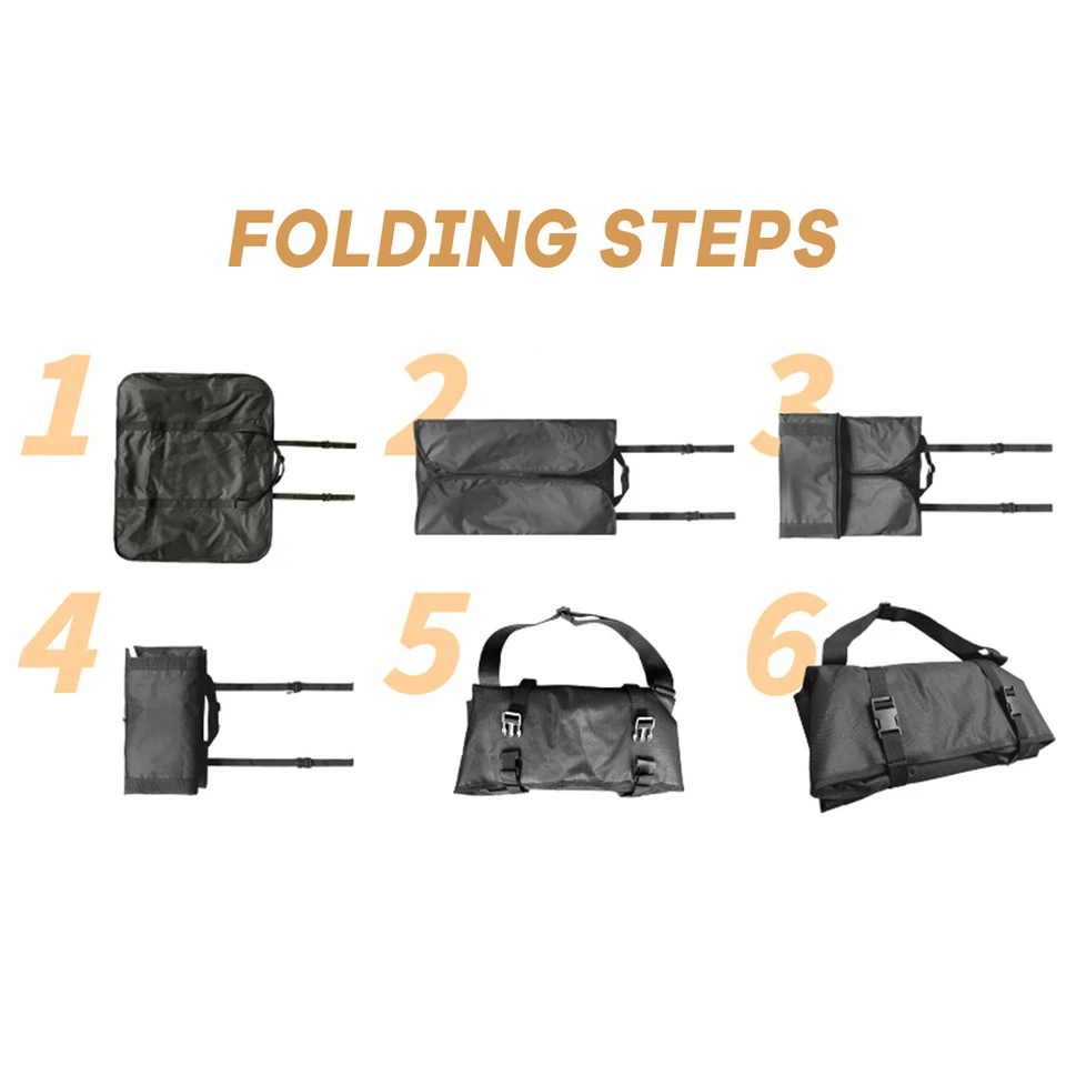 BikyBag Classic - Borse Laterali Doppie per Bicicletta (Grigio
