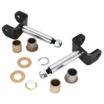 2Pcs Front End Kingpin Repair Kit 1016386 1010150 1016389 8067 7048 Compatible With Club Car DS 1981-Up Gas/Electric Golf Cart 1