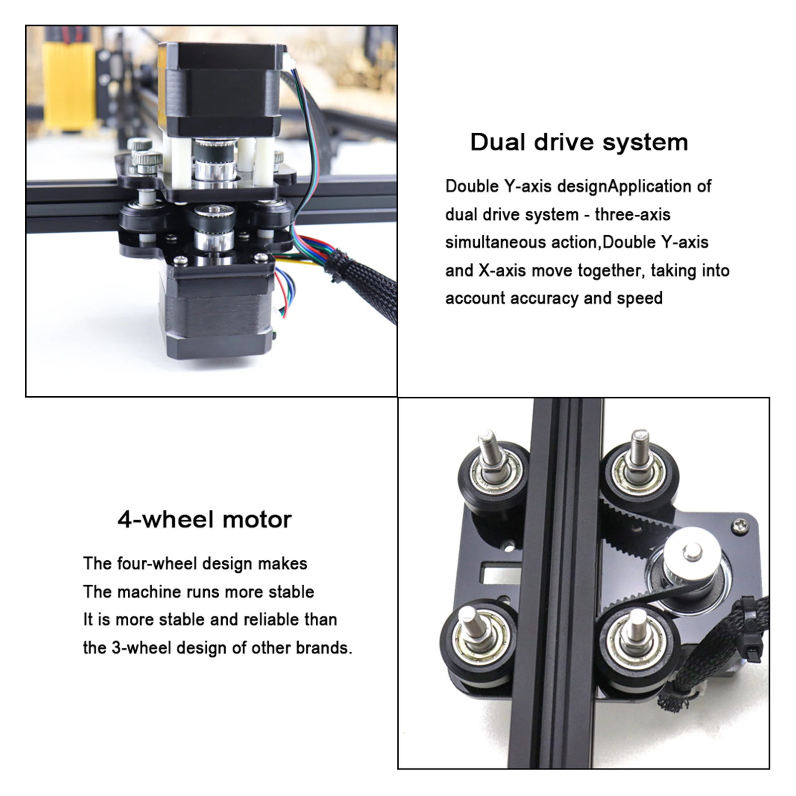 3d printers for sale 80W Laser Engraver 37x37cm Size Ultra-thin 0.08mm Fixed-focus Desktop DIY Full-Metal Engraving Cutting Machine Eye Protection best 3d printer