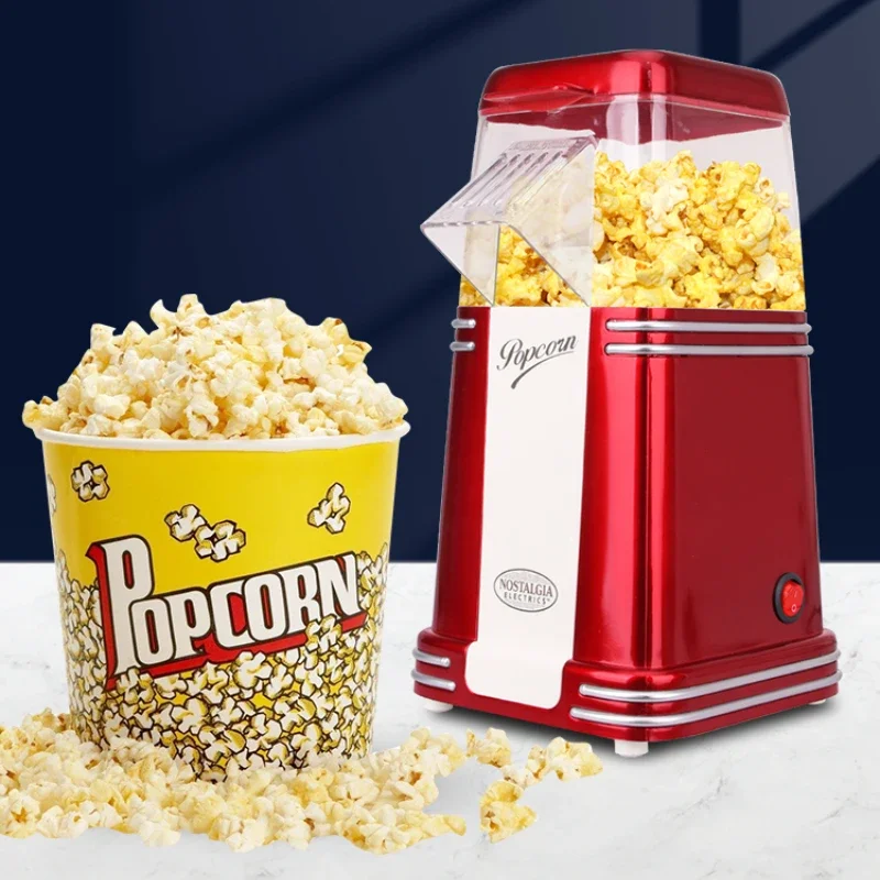 Pop Corn Maker Household Automatic Children's Mini Popcorn Machine Small Maize Machine Popcorn Vending Machine الة فشار