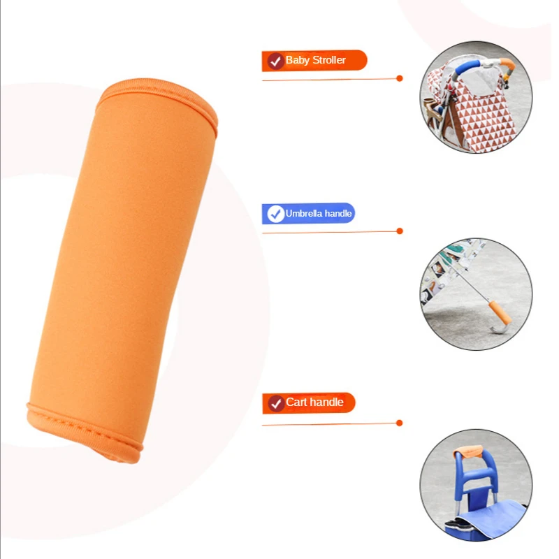 Description Picture 4 of item1/2pcs Baby Stroller Accessories Handle Cover Multifunction Kids Pushchair Armrest Universal Cart Protector Handlebar Sleeves
