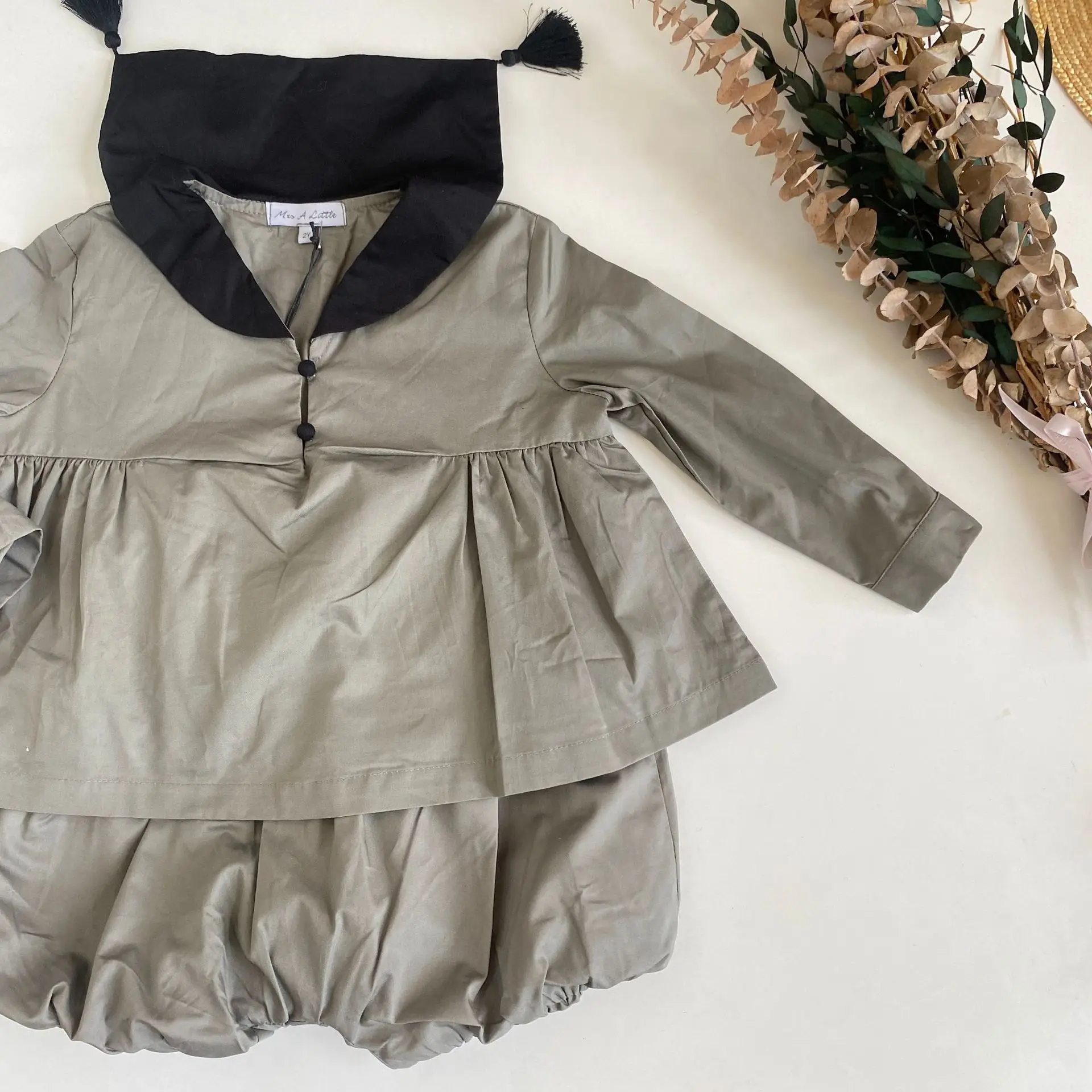 

Kids Clothes Sets 2022 New Winter Girls Long Sleeve Tops and Shorts 2 Pcs Clothing Sets