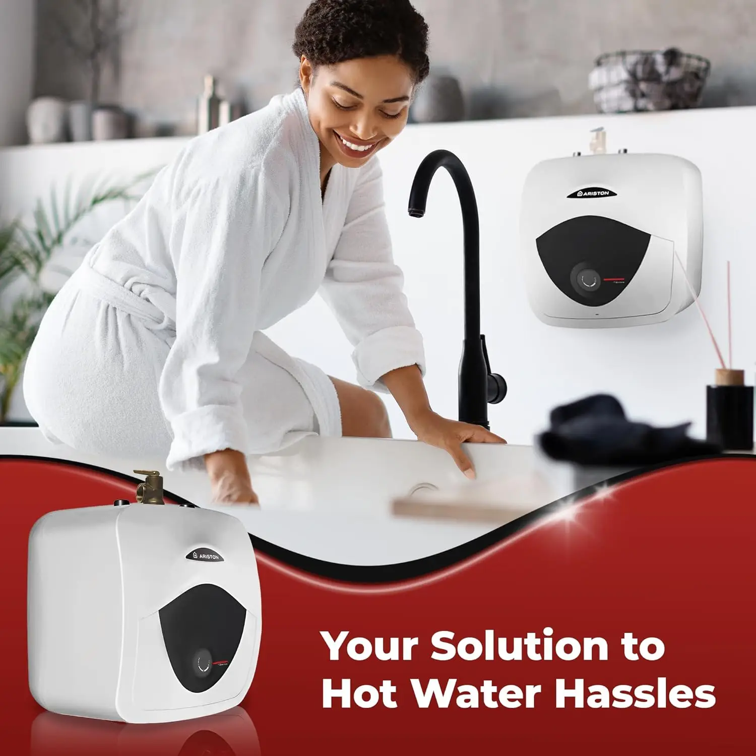 Andris 4 Gallon 120-Volt Corded Point of Use Mini-Tank Electric Water Heater