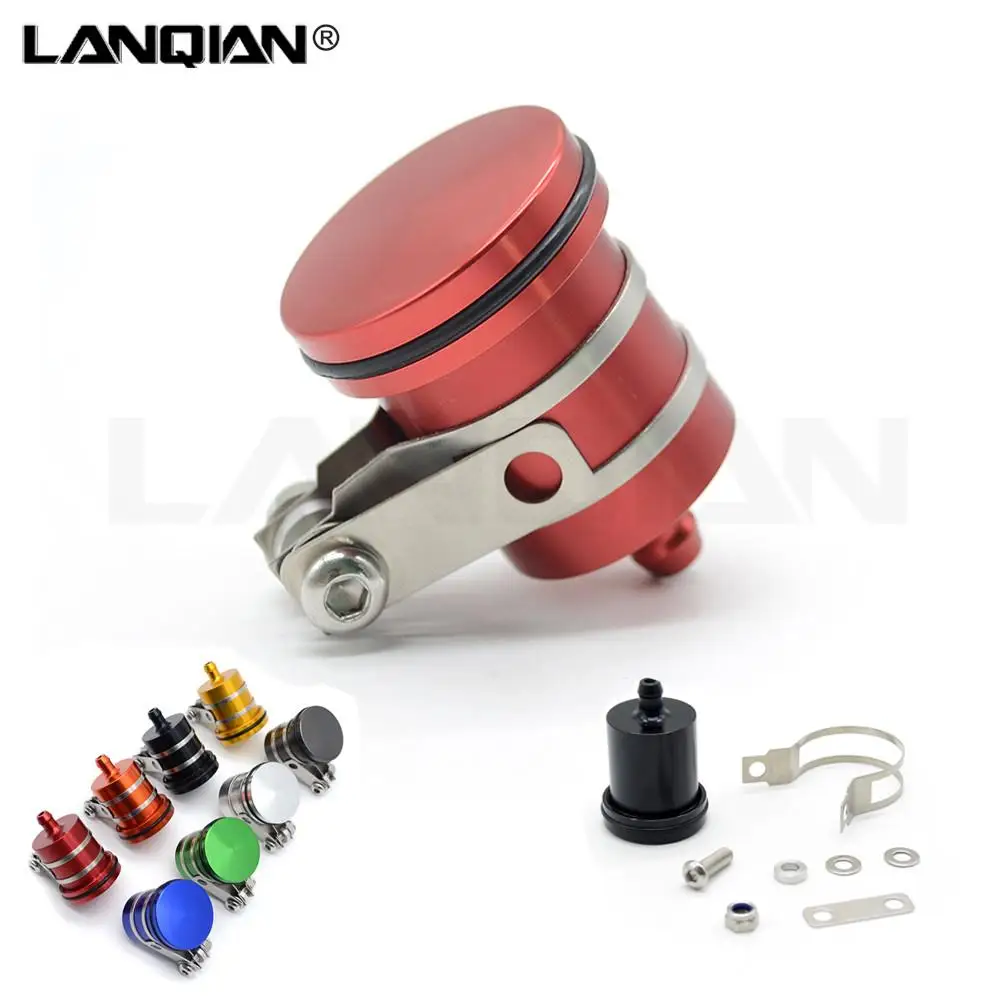 Universal Cnc Motorcycle Rear Brake Fluid Reservoir Clutch Tank Oil