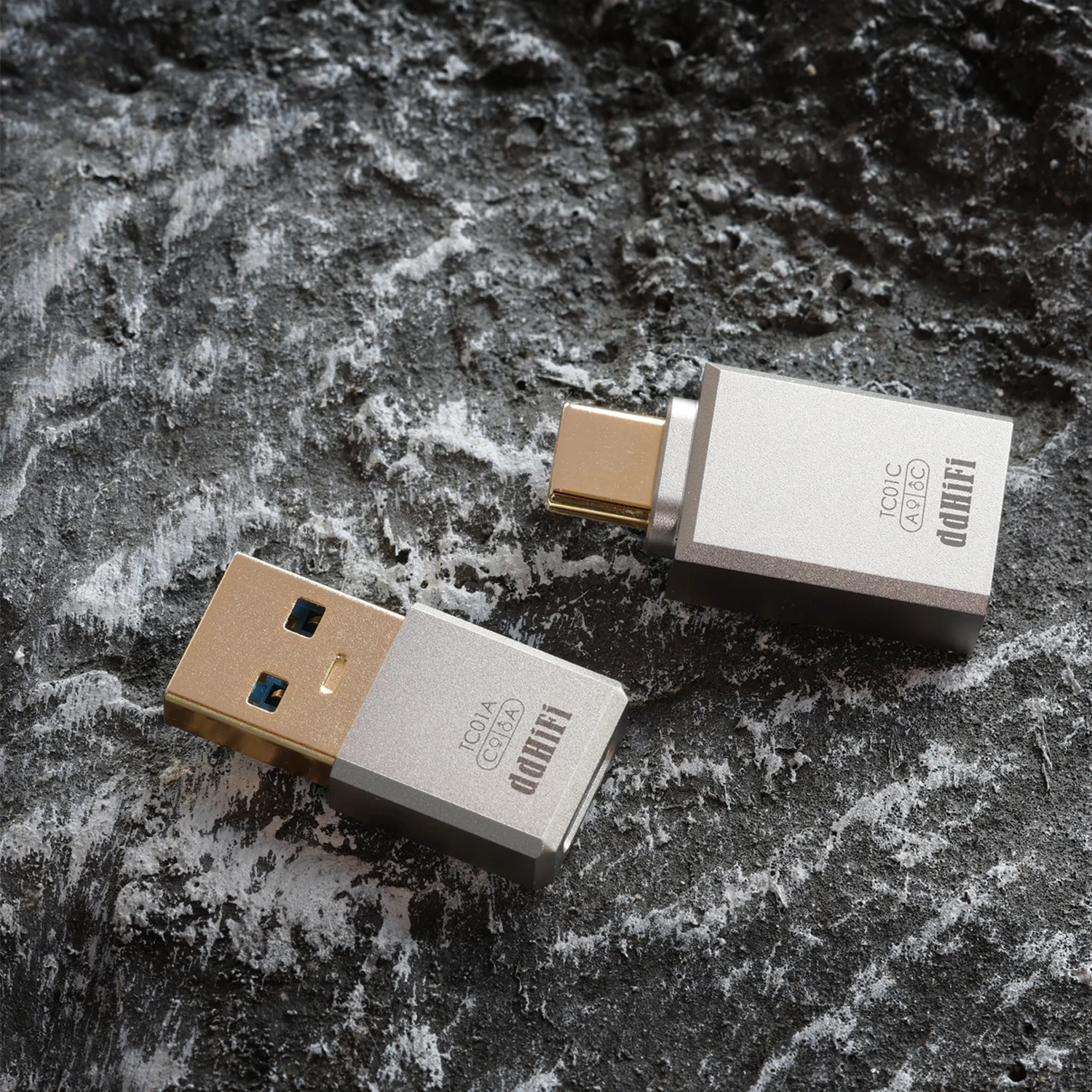 DD ddHiFi TC01A and TC01C HiFi Quality USB-A to USB-C Adapter Converter Compatible Phone Computer PC Tablet More