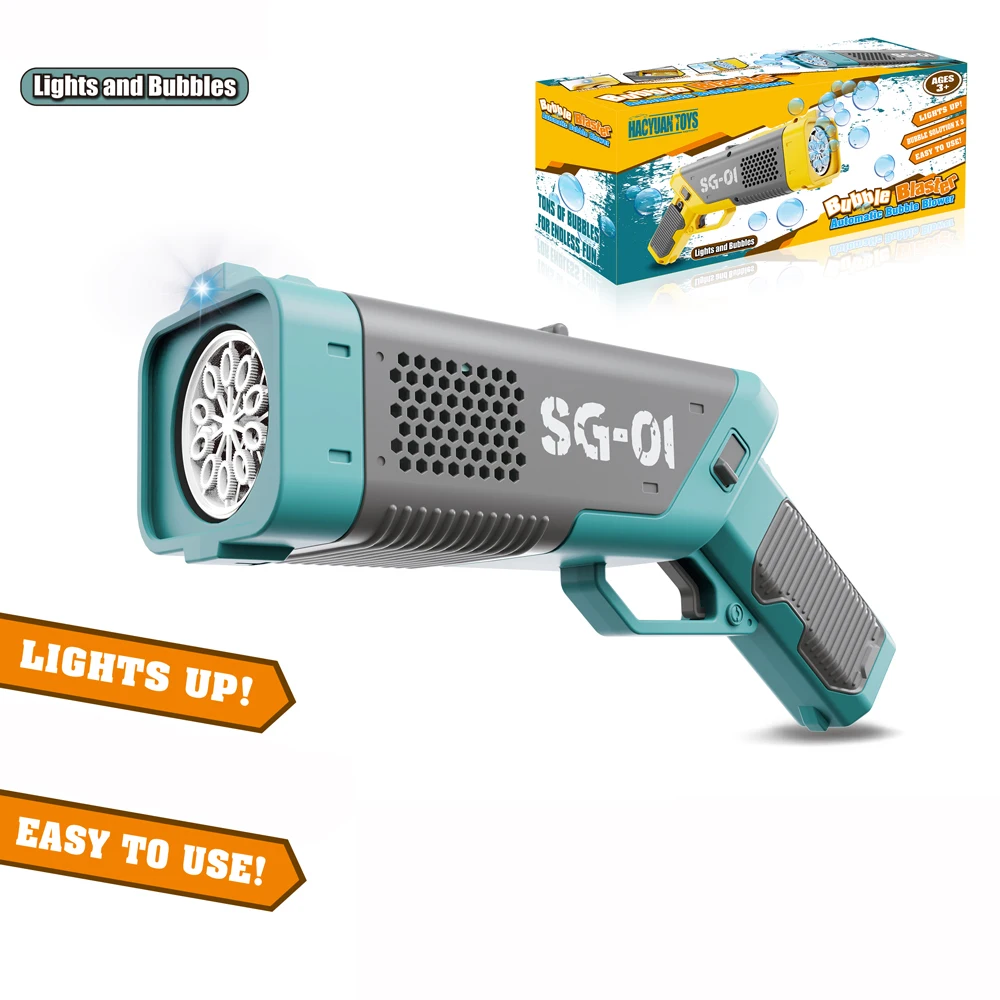 

EBOYU HY01 Bubble Machine Automatic Seal Style Bubble Maker Blower Outdoor or Indoor for Kids (NO Bubble Water Included)