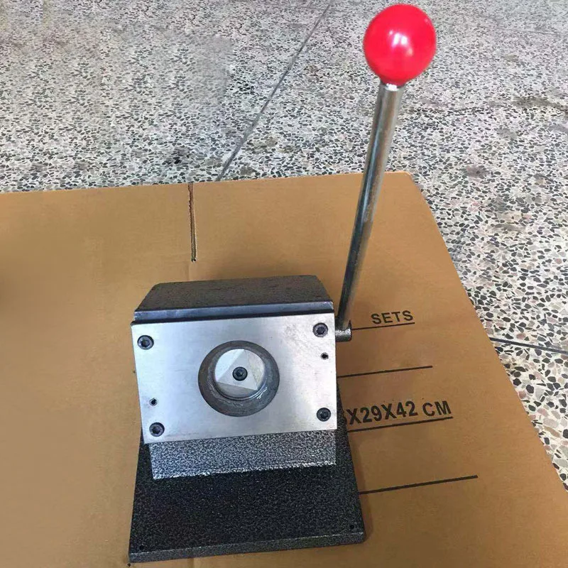 

Circle Round 25mm Heavy Duty manual Round Button Paper Cutter Cutting Size Round die 25mm