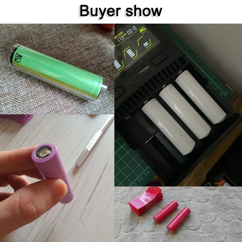 Lot de 50/100/500 câbles de batterie pour drone, 1,5 m, violet/rose