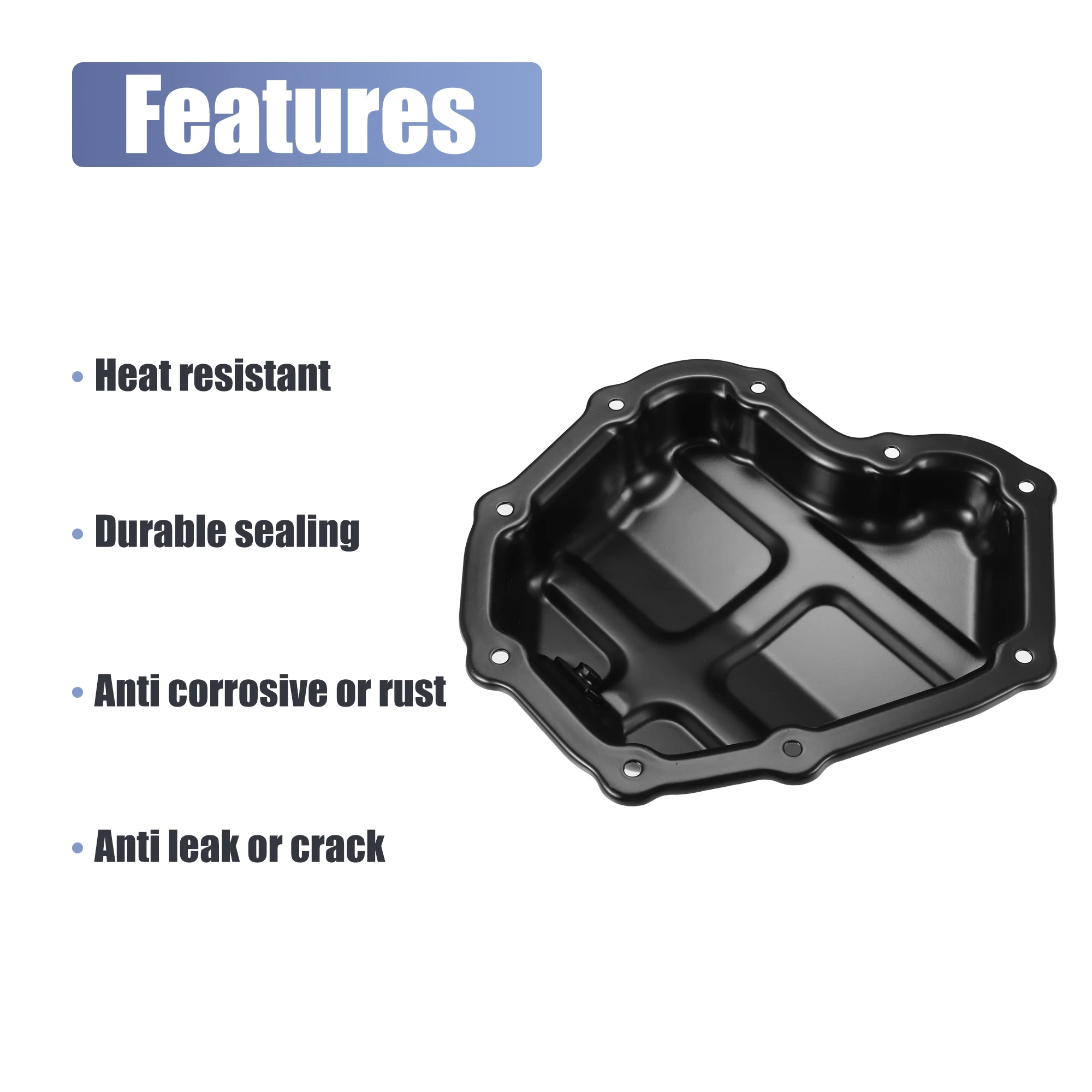 X Autohaux 1pcs Engine Oil Pan No.111101KC0B for Nissan Juke 2011- for Nissan Sentra