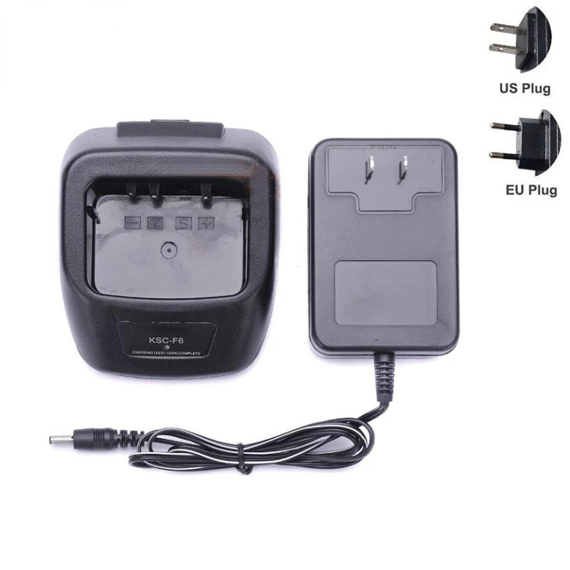 KSC-F6 Charger For KenwoodTH-F6A TH-F6 TH-F7 TH-F7E TH-F7A Radio Walkie Talkie fit PB-42L PB42L 2000mAh Li-ion Battery Charge