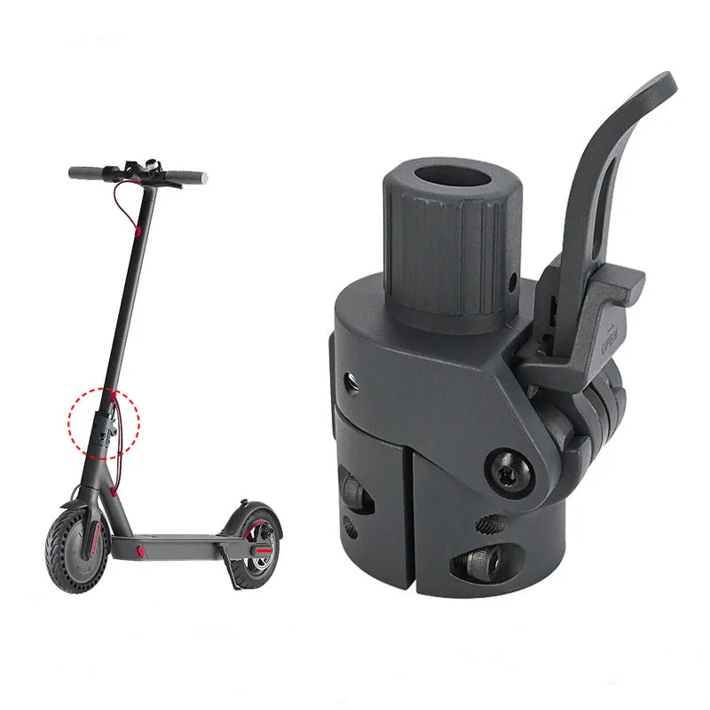 

Folding Pole Base Solid Metal Foldable Electric Scooter Pole Base Replacement For Xiaomi M365 pro3 Electric Scooter Screw parts