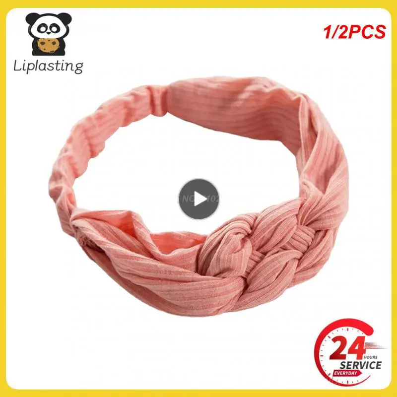 

1/2PCS Citgeett Kid Girl Headband Hairband Bow Knot Cross Tie Headwrap Hairband Hoop