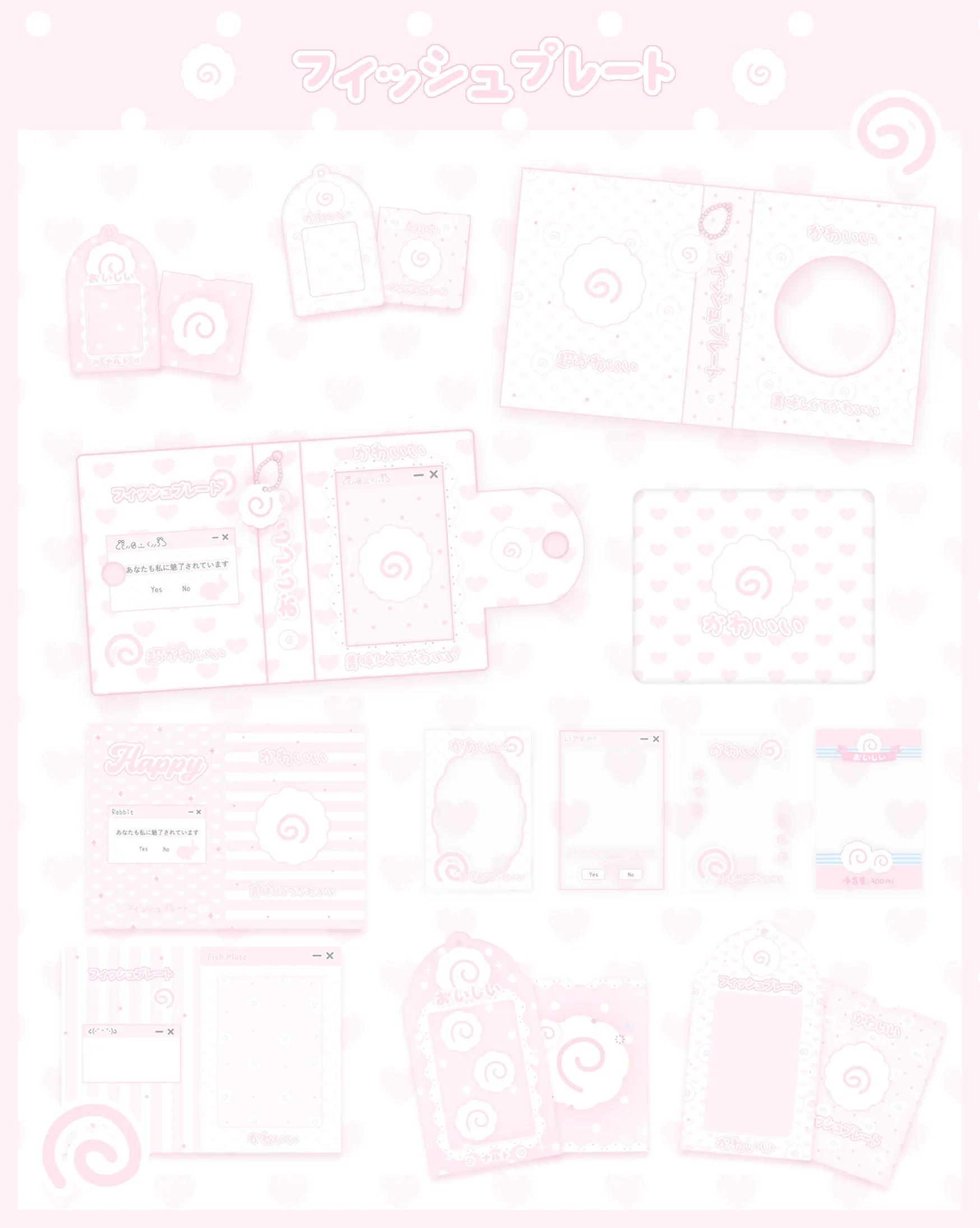 Kpop Binder Set Cute Photocard Collect Book 3inch Card Sleeve Korean Idol Photo Holder Book Heart Love Album