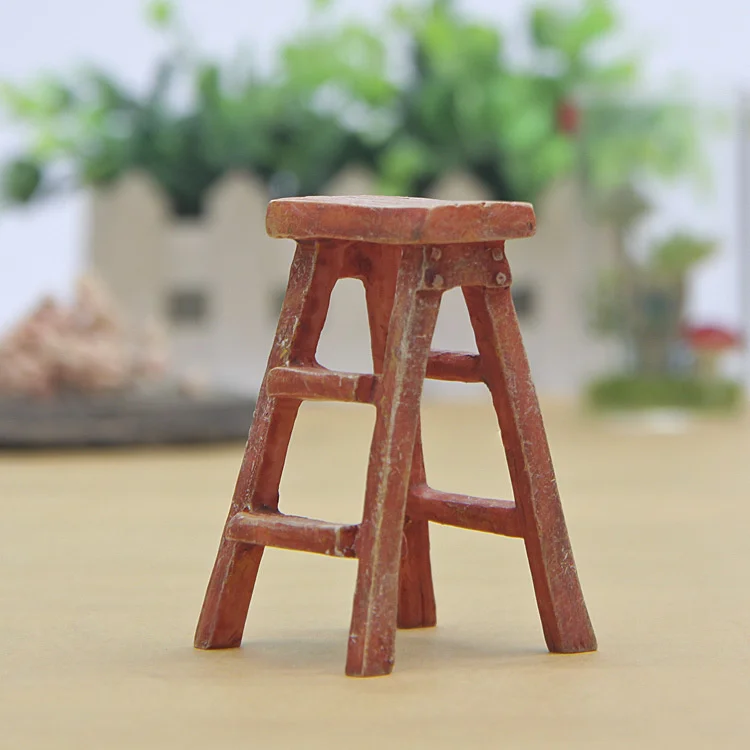 

Small fresh Korean creative double foot stair frame mossy fleshy flower plug-in props shooting props