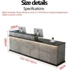 Cashier Company Front Desk Cashier Desk Reception Counter Simple Modern Simple Corner Cashier bar Table Company Reception Desk 6