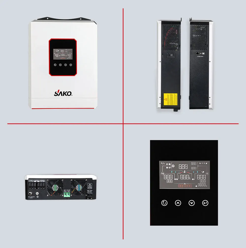 6.2KW Solar Inverter MPPT Controller Reverse Control Integrated Machine Is Highl