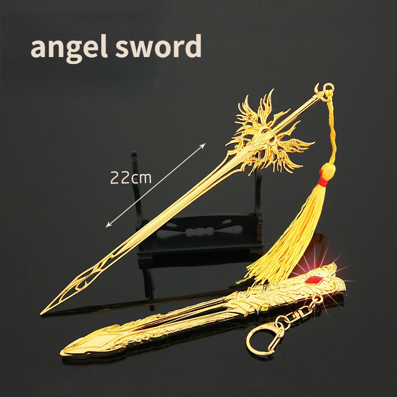 Doofit-アニメーションの武器,22cm,qianxue天使の剣