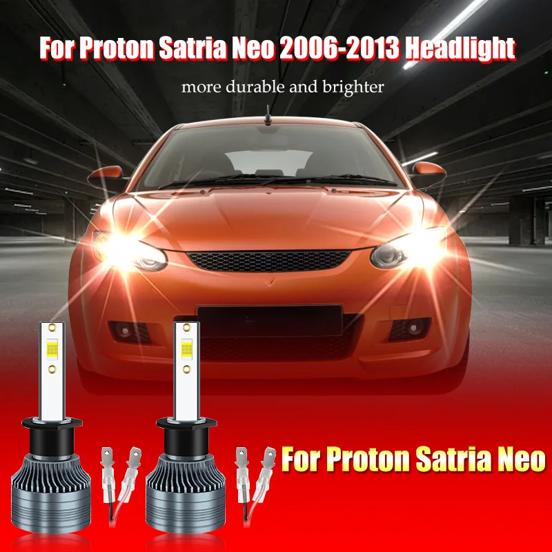 

Для Proton Satria Neo H1 автомобильная лампа головного света Лампа для фар головного света 2 шт. 6000K Zen 4 xpower