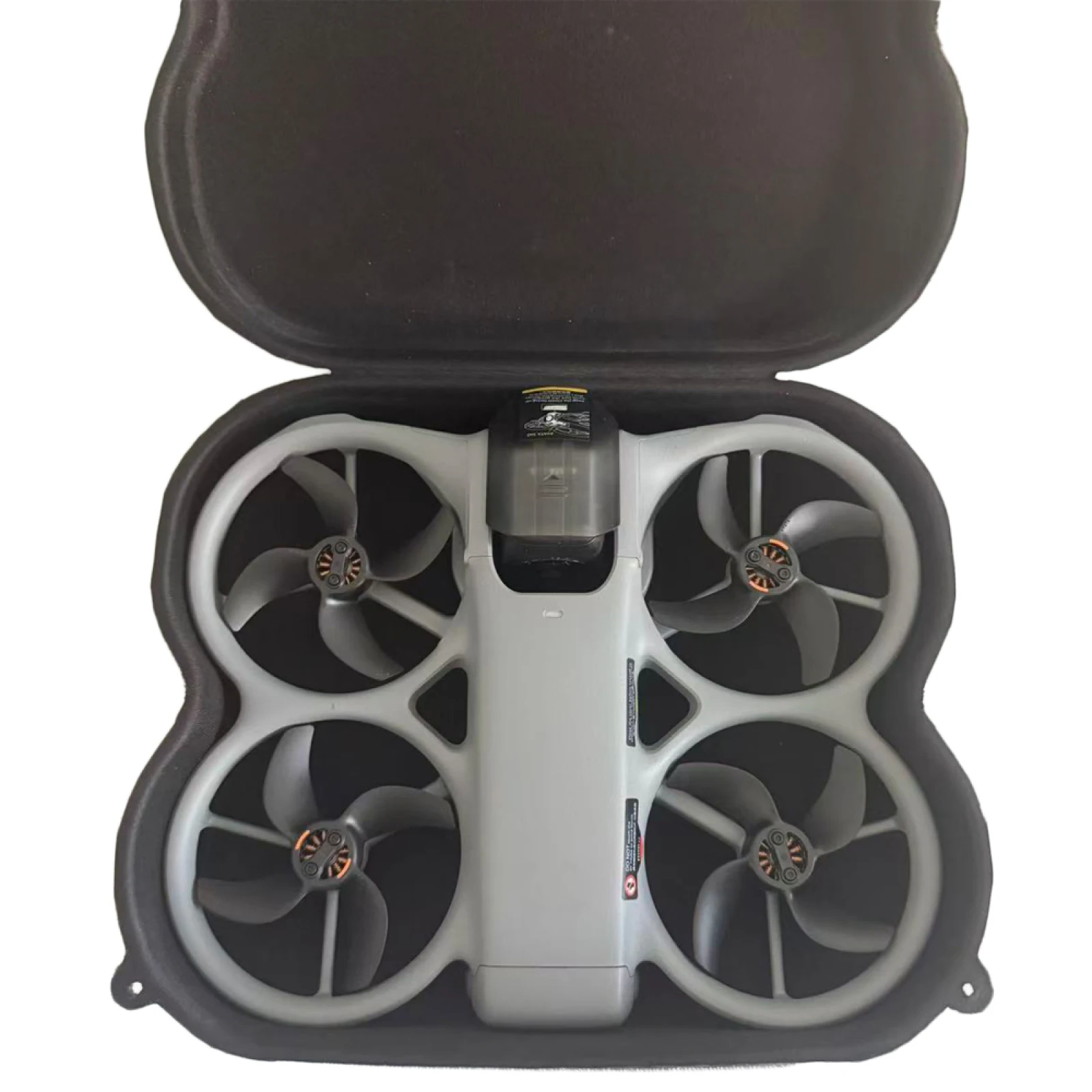 단일 유닛 키트 하드 케이스, DJI Avata 360 하드 케이스용 옥스포드 패브릭 쉘 벨크로 잠금장치 맞춤형 어깨끈 포함