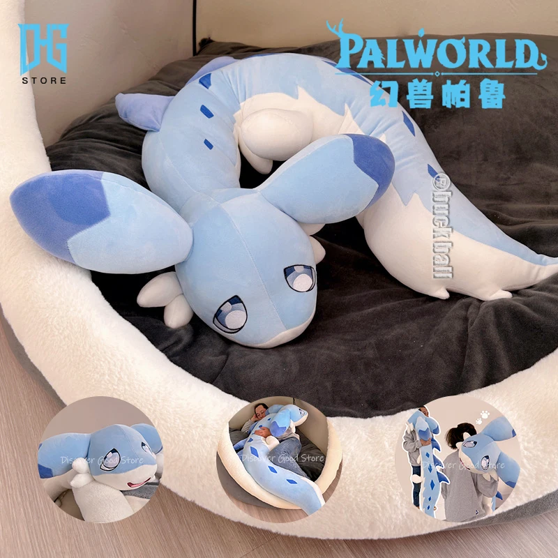 

Palworld Plushie 180cm Palworld Plush Doll Toys Blue Chillet Palworld Figure Throw Pillow Game Peripheral Plush Gift For Kids