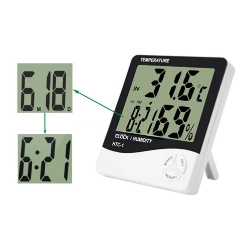 Hama Thermometer Voor Buiten Hama Termometro Digitale 2 In 1 E Igrometro Interno Con Magnete 571766