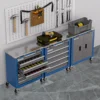 Drawer Tool Chest with Stainless Steel Countertop,7 Drawer Tool Chest and 5 Drawer Tool Chest for Connected Use,Locking System T 6