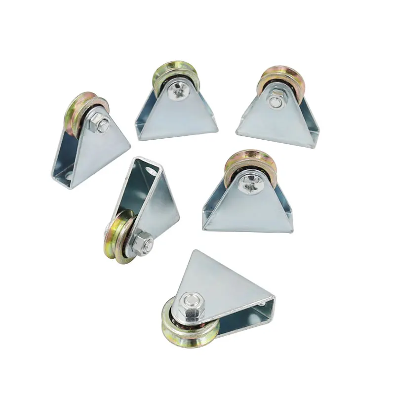 aço, rolos deslizantes, polia e rodas, 6pcs