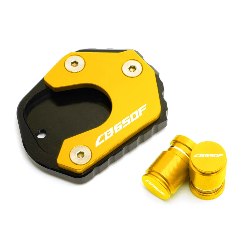 Motorcycle CNC Kickstand Foot Side Stand Extension Pad Support Plate