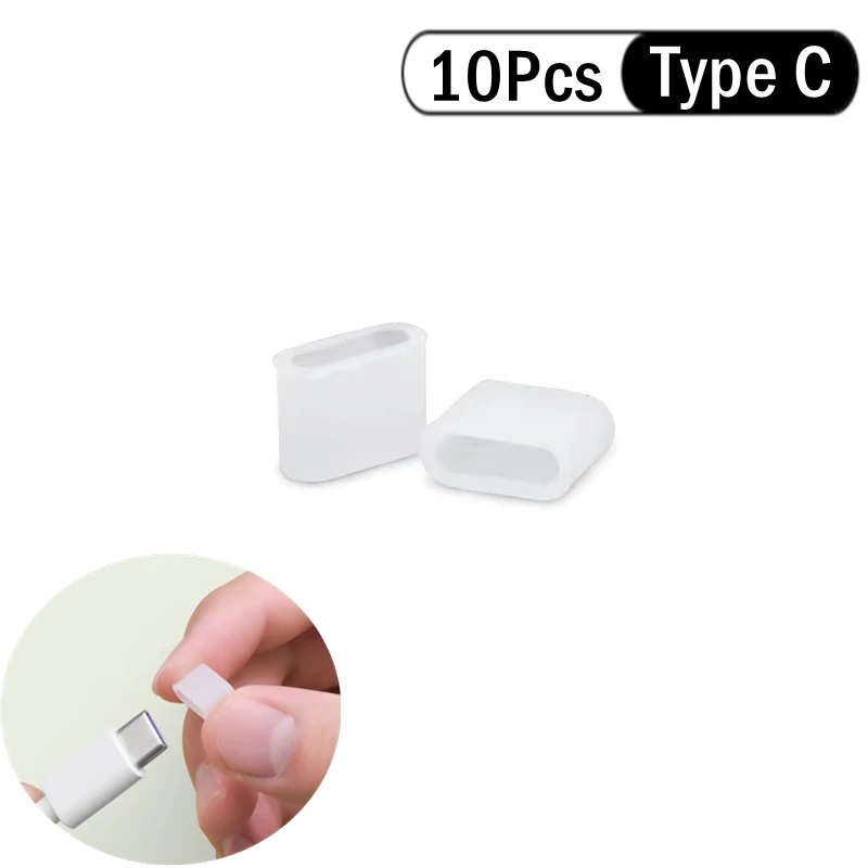 Dust Proof Cover Cap for USB Type-C Cable Protection