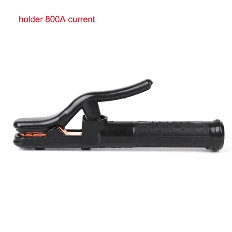 TUOSEN-soporte para electrodos, soldador de varilla soldadura cobre, Mango antideslizante, herramienta abrazadera