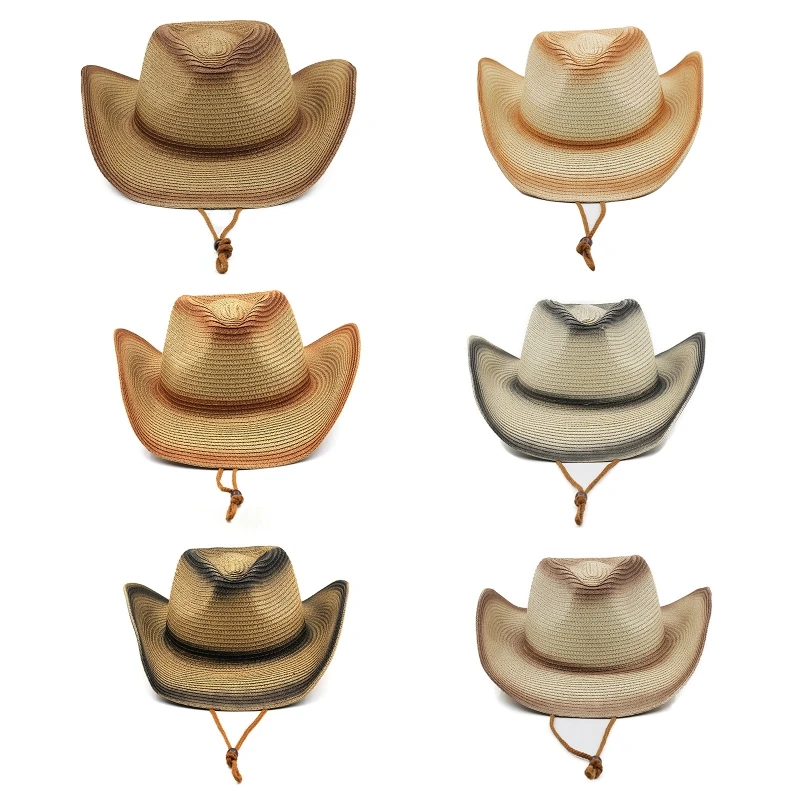 

Trendy Unisex Fashion Summer Casual Fashion Beach for Sun Straw Panama Hat