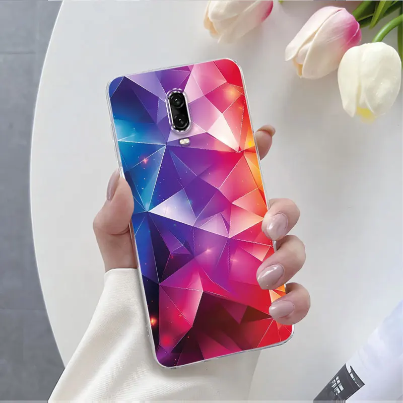 Luxury Marble Butterfly Flower Clear Soft Silicone Protective Phone Case