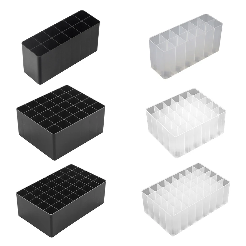Pen Holder Stationery Organizer Desktop Storage Shelf Desktop Storage Box Desktop Storage Kit Stationery Storage Box Desk Organizer Multi-functional Marker Pen Organizer Holder Cosmetic Storage Case Makeup Holder Box for Women Girl Home