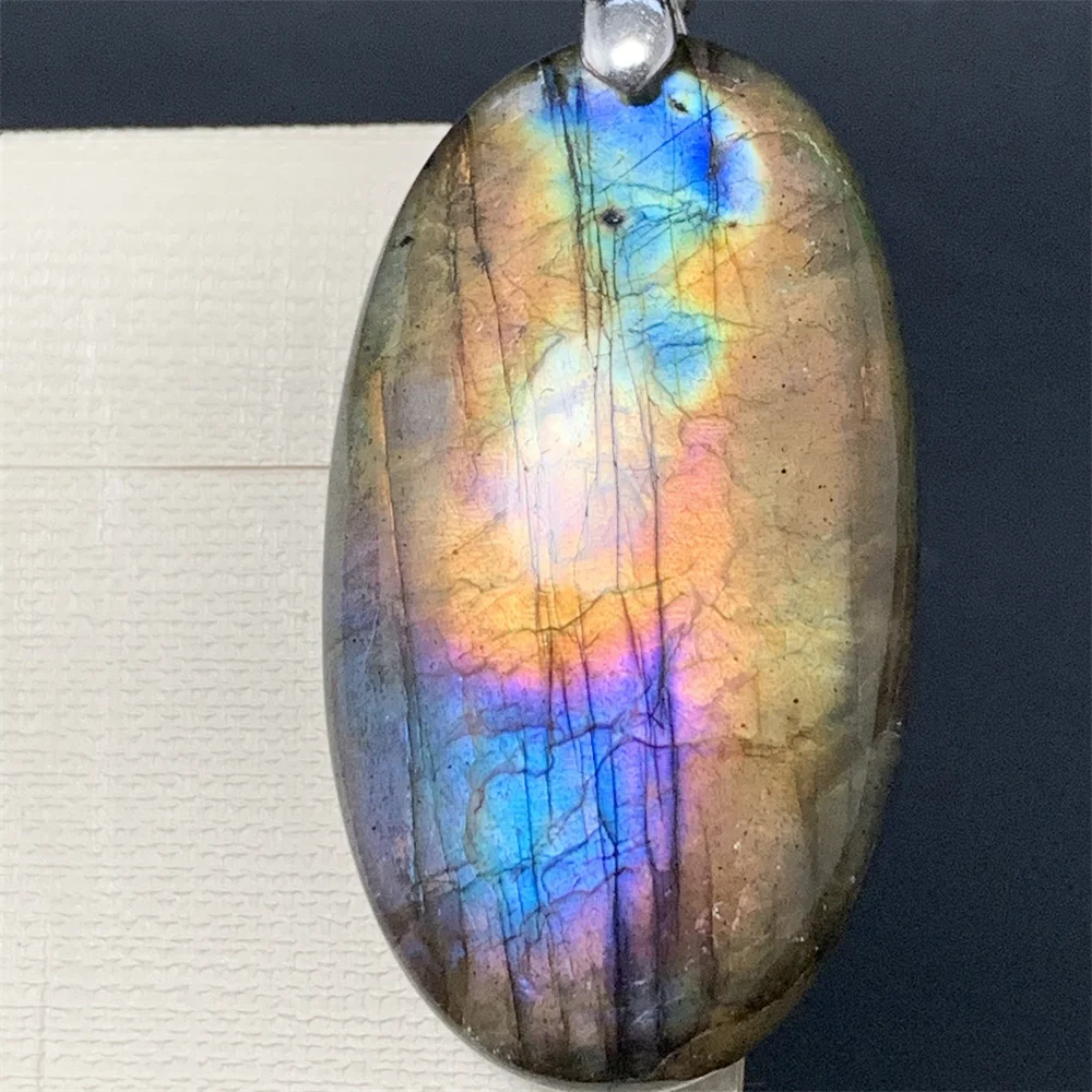 Pendant Necklace Unique Aurora Labradorite Pendants for Women