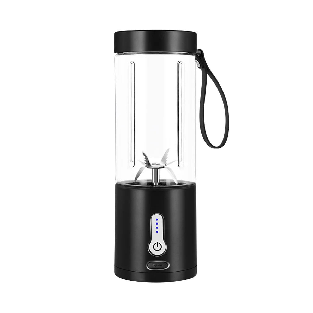 

530 мл электрическая соковыжималка, портативный блендер для смузи, перезаряжаемый от USB кухонный комбайн, Миксер для фруктов, мини-соковыжималка, блендер, чашка A