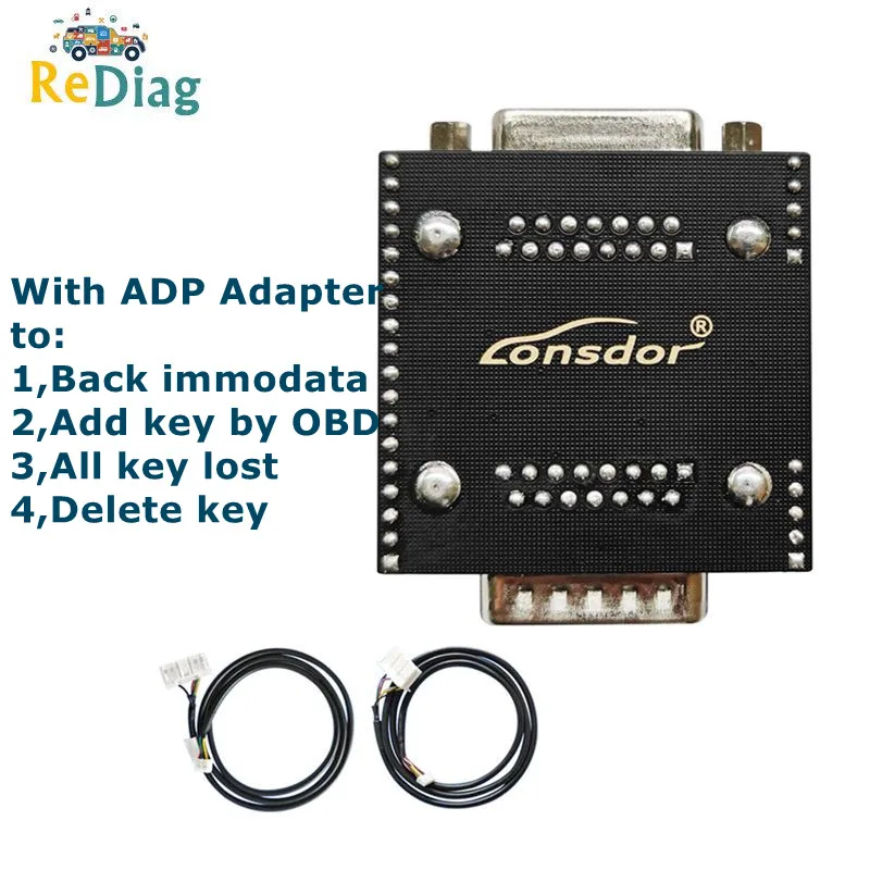 

Lonsdor Super ADP ADP-25 8A/4A Adapter for Toyota/Lexus Proximity Key Programming Work for Lonsdor K518ISE K518S