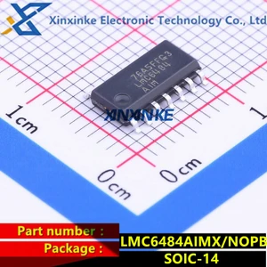 LMC6484AIMX/NOPB LMC6484AIM SOIC-14 РАБОЧИЕ УСИЛИТЕЛИ-Op Amps CMOS Quad R/R I/O Op Amp ICs Rail-to-Рай, новый оригинальный