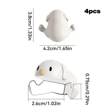 Corner Guards Baby Proof Cute Dog Silicone Protectors For Corners And Edges 4Pcs Furniture Corner Protector Guards With Strong 6