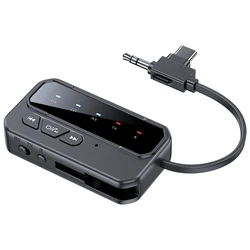Universal Bluetooth 5.4 Wireless Audio Adapter (Black)