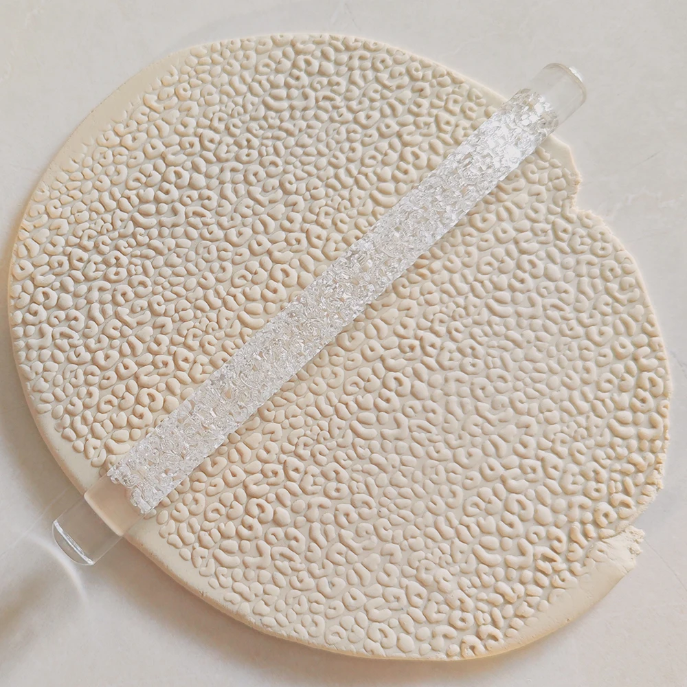 

Кухонные аксессуары, аксессуары для рукоделия, инструмент для украшения тортов из помадки и сахара, Скалки с акриловой текстурой и леопардовым принтом