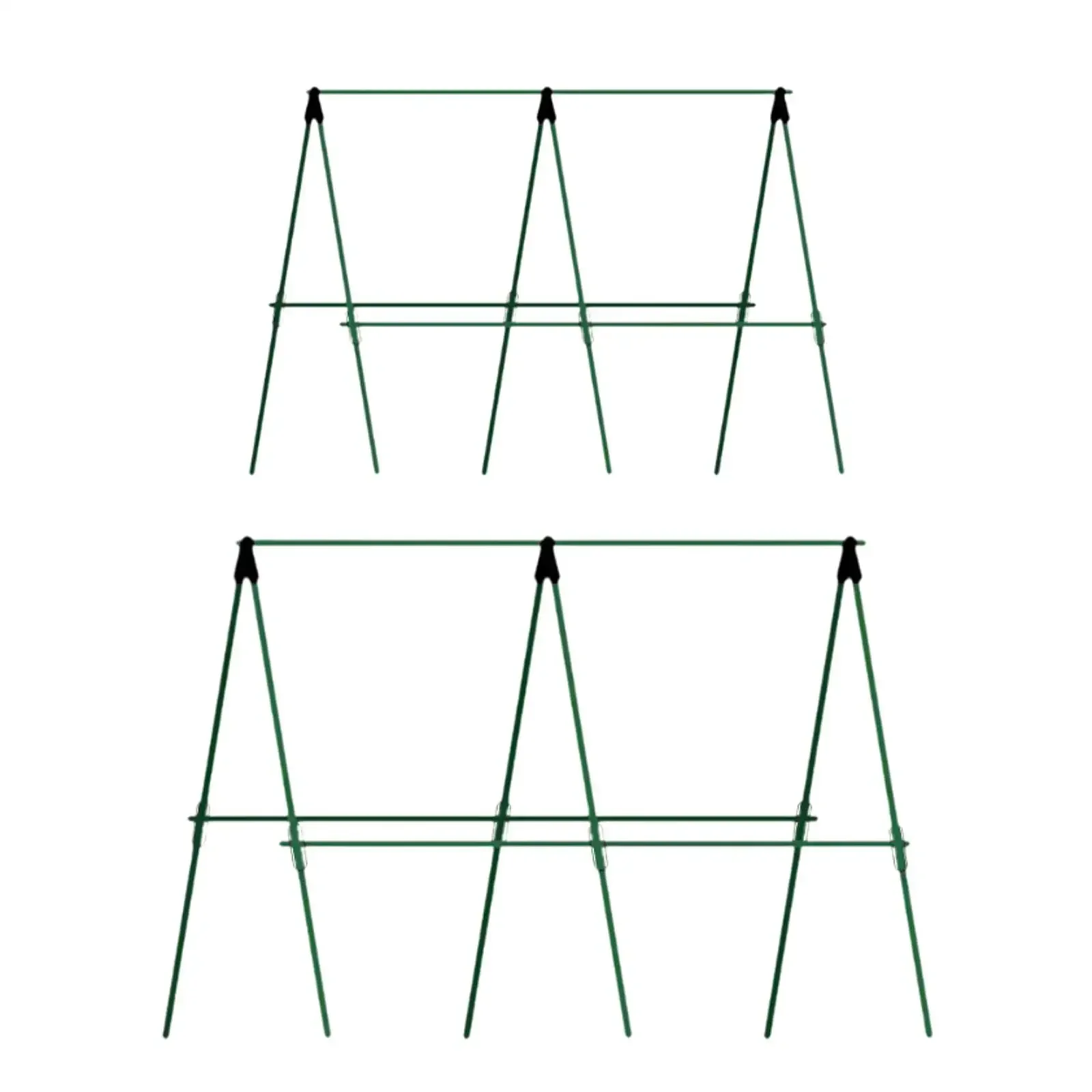 Cucumber Trellis Sturdy Easy to Install A Frame Garden Trellis Plant Support for Vines Fruits Climbing Plants Vegetables Grape