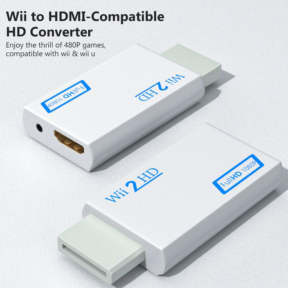 eStore Adaptateur Wii vers HDMI, Full HD 1080p